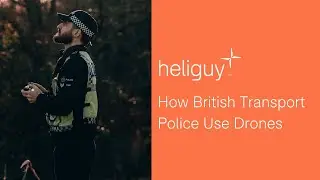 British Transport Police Using Drones For Railway Safety And Security.