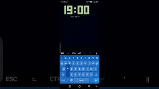 Digital clock ⌚ in termux | Termux | 