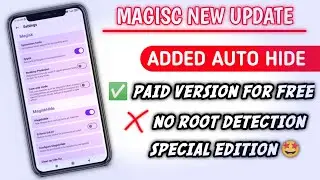 Magisc New Version 🔥 | Auto hide + No root detection + Pre-installed Modules | Root Android easily