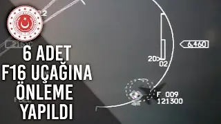 Yunanistan’a Ait 6 Adet F-16 Uçağına Önleme Yapıldı