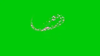 Sparklers Greenscreen