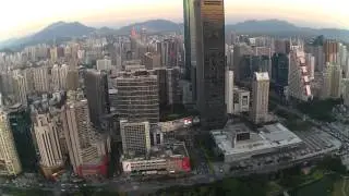 Hubsan H501S X4 City Test in Shenzhen China