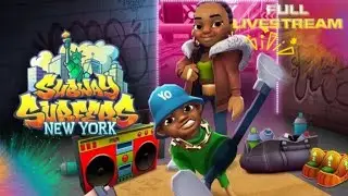 👯 Full Livestream 1: Get Ready Run NYC PRT.Darry| Subway Surfers New York 2021 Gameplay 😎