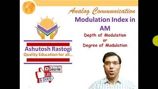 Modulation Index in AM | Amplitude Modulation