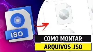 Como MONTAR um ARQUIVO ISO (Windows 10)