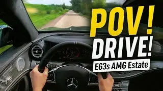 Mercedes E63 S AMG Estate | POV Test Drive