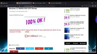 Realme C2 RMX1941 UFI dump