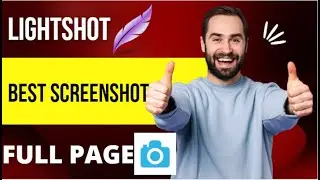 how to use lightshot ।। how to use go full page chrome extension ।। full screen capture