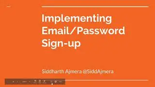 Sign Up with Email and Password in an Angular App using Firebase Authentication