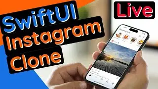 LIVE - SwiftUI Instagram Mockup programmieren - Profil