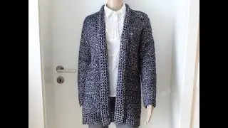 105. Cardigan Häkelanleitungen für alle Größen