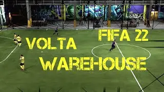 Fifa 22 gameplay - Volta in Warehouse
