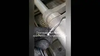 листогиб VanMark, ремонт крепления верхней ручки