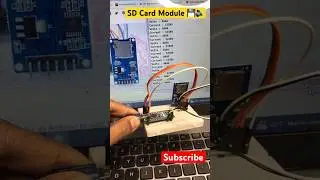 Arduino SD Card Module Code | Arduino Micro SD Card Reader | Arduino Text File Note Pad | 