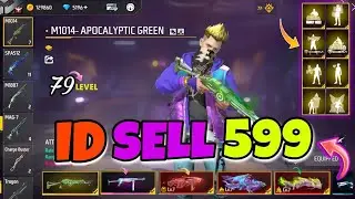 FREE FIRE ID FOR SELL TODAY | ID SELL ONLY 599 😱 | EVO GUN MAX & OP COLLECTION ~ GARENA FREE FIRE