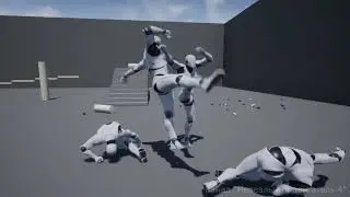 13. Видео для релакса | Video for relaxation | Искусство боя во время танца | Unreal Engine 4