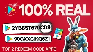 Best Redeem Code App 100% Working | Top 2 Google Play Redeem Code App | Free Redeem Code