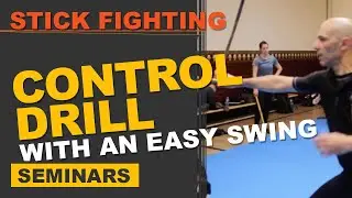 Stick Fighting: Control Drill With An Easy Swing