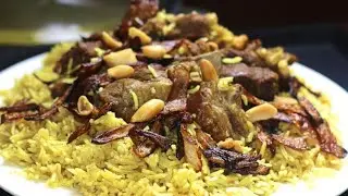 كبسة اللحم بدون بهارات كبسه احلى وابسط كبسه 😍😍😍