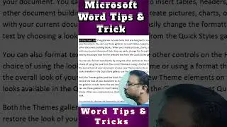 How To Select Text Word By Word In Ms Word #shorts #trending #edit