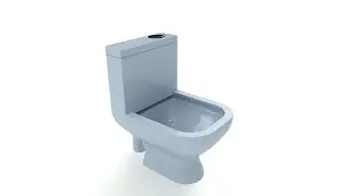 WC English Toilet Seat 3D Modeling Using AutoCAD - QasimCAD