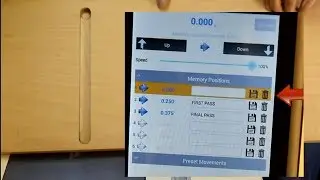 Router table Stopped Dados with the MLCS PowerLift Pro - Android controlled woodworking router lift
