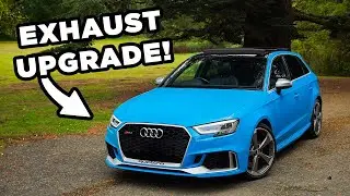 The Best Exhaust Upgrade For Your Audi RS3 8V!