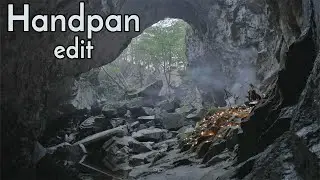 AshkanONP live Handpan in Spro caves, Norway for Trolldom