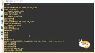 Creating VLANs on Cisco Switches