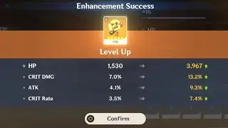 One of the most Happiness in Genshin Impact | Genshin Impact Artifact Luck
