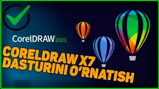 CORELDRAW 2021 DASTURINI O'RNATISH || coreldraw 2020 - SPACESUZ
