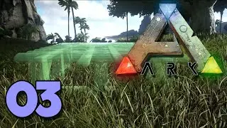 Let's Play ARK Survival Evolved | 03 | Foundation