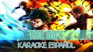 THE DAY - BOKU NO HERO ACADEMIA OP 1 [KARAOKE VERSION/DAVID DELGADO - LAHARL SQUARE]🌙