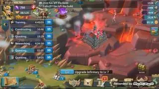 Lords Mobile - Skirmish 7 Fiery Clash