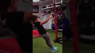 ✅BURNER on the REAR DELTS! 🔥 #armday #homeworkout #garagegym #ringworkout #fypシ #fitness #momfit
