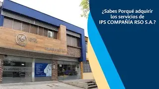 Somos una IPS con Beneficios Diferenciales COMPAÑIA RSO s.a.