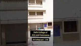 Delhi College of arts and commerce, #delhiuniversity