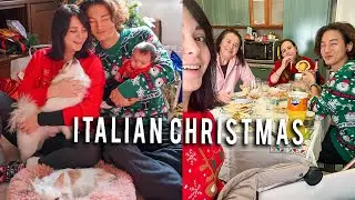 Korean - Italian family 1st Christmas in Italy with a baby of 1 month ❤️