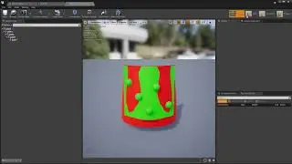 UE4 Drive Cloth Simulation with a proxy model