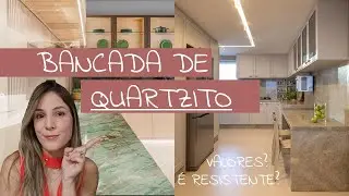 Bancada de QUARTZITO | vale a pena? cuidados, valores...