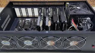 Unlocking RTX 3060 LHR on Hive OS. Commissioning a Chinese Mining Rig