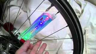 Bicycle Tire Wheel Valve 16 Led Flash Light　review