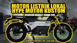 INDO BISA BIKIN MOTOR LISTRIK BEGINI??!!! Bikin Ride di Ciputat Berasa di Bali !! #GASJON
