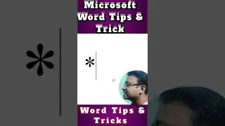 How To Insert Flower Symbol In Ms Word #short #shorts #edit