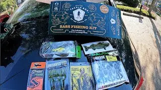 MYSTERY Tackle BOX Bass Fishing KIT Challenge!