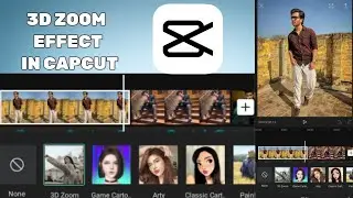 HOW TO MAKE 3D ZOOM IN CAPCUT | TRENDING TIKTOK EFFECT