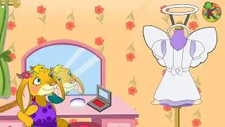 قصة الذئب و الماعزة الأنيقة – الحفلة التنكرية  KONDOSAN قصة رسوم متحركة فيلم كرتون