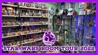 Star Wars Collection Tour 2022 | JediMaster738 Star Wars Room Tour
