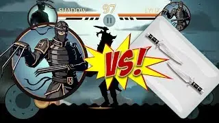 shadow fight 2 defeating lynx with daggers
