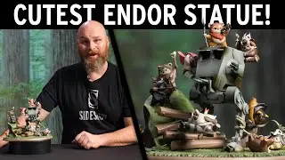 Kotobukiya Battle Of Endor The Little Rebels Star Wars Statue Unboxing